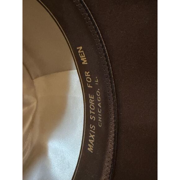 Biltmore “President” Men’s Fedora (Brown) – Size 7 5/8 - Picture 4 of 9